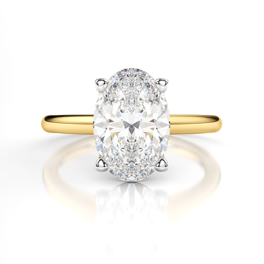 Oval Cut Engagement Ring