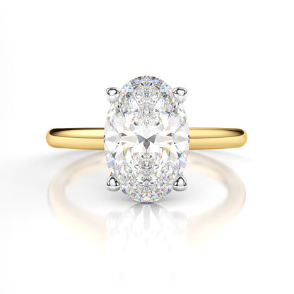 Oval Cut Engagement Ring