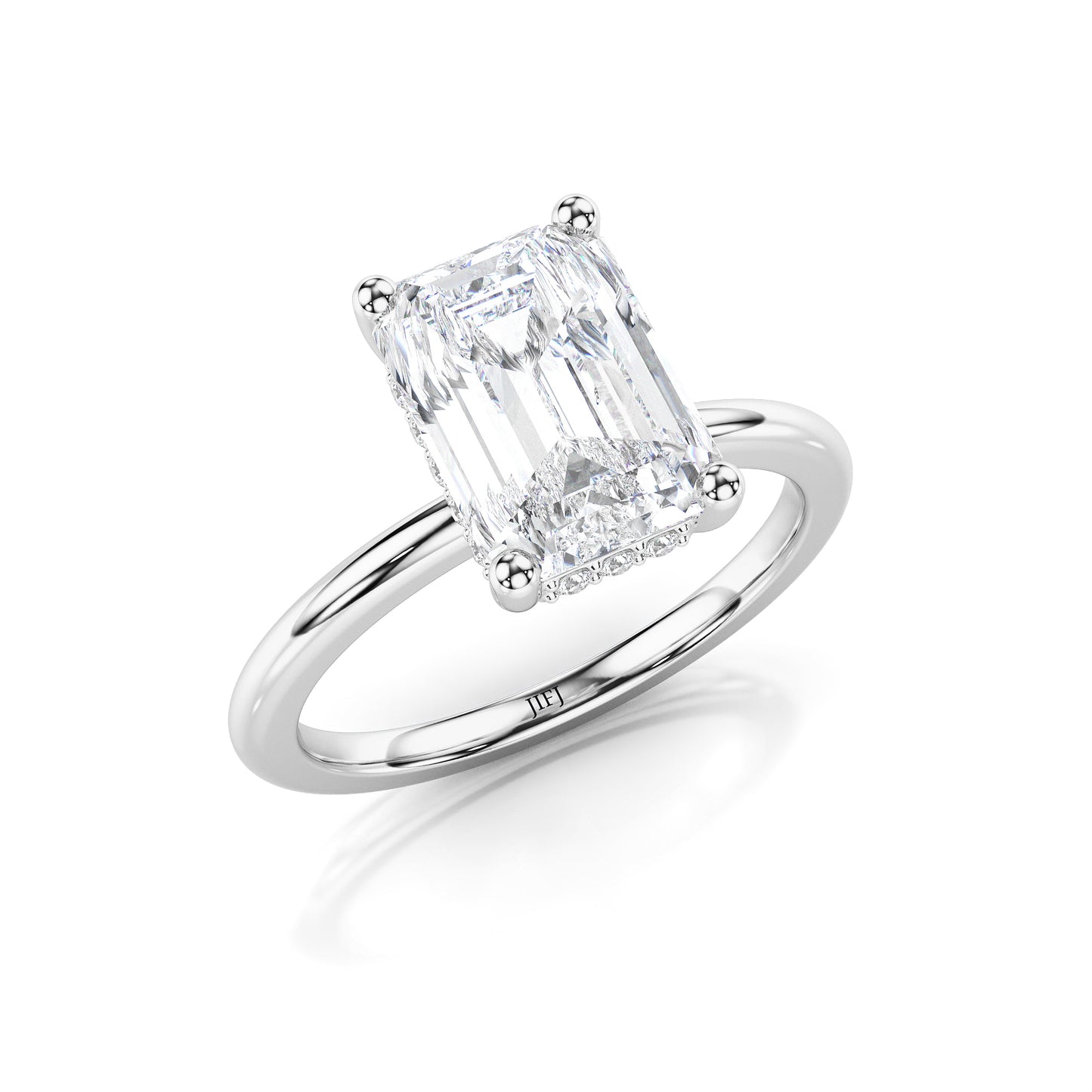 Emerald Cut Engagement Ring