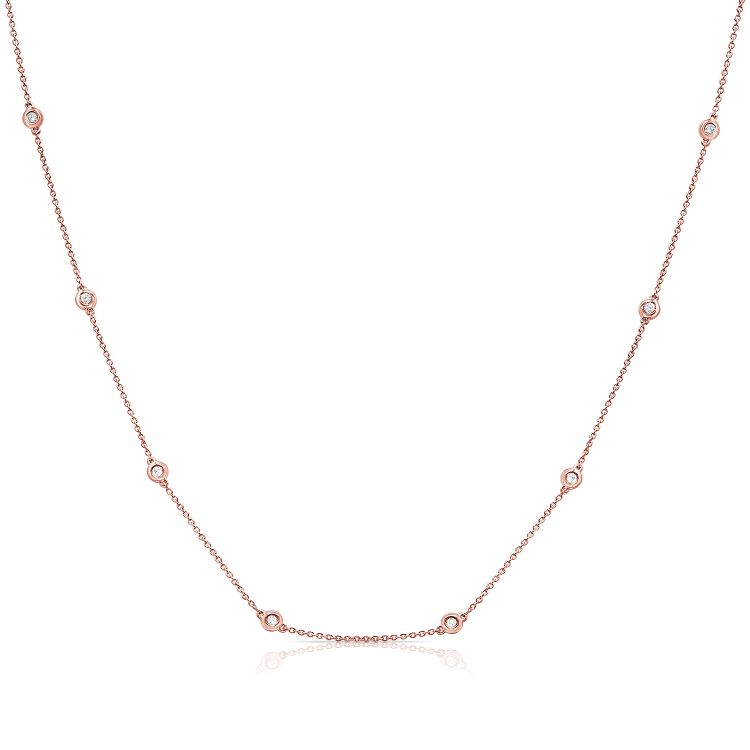 Diamond By The Yard Necklace
