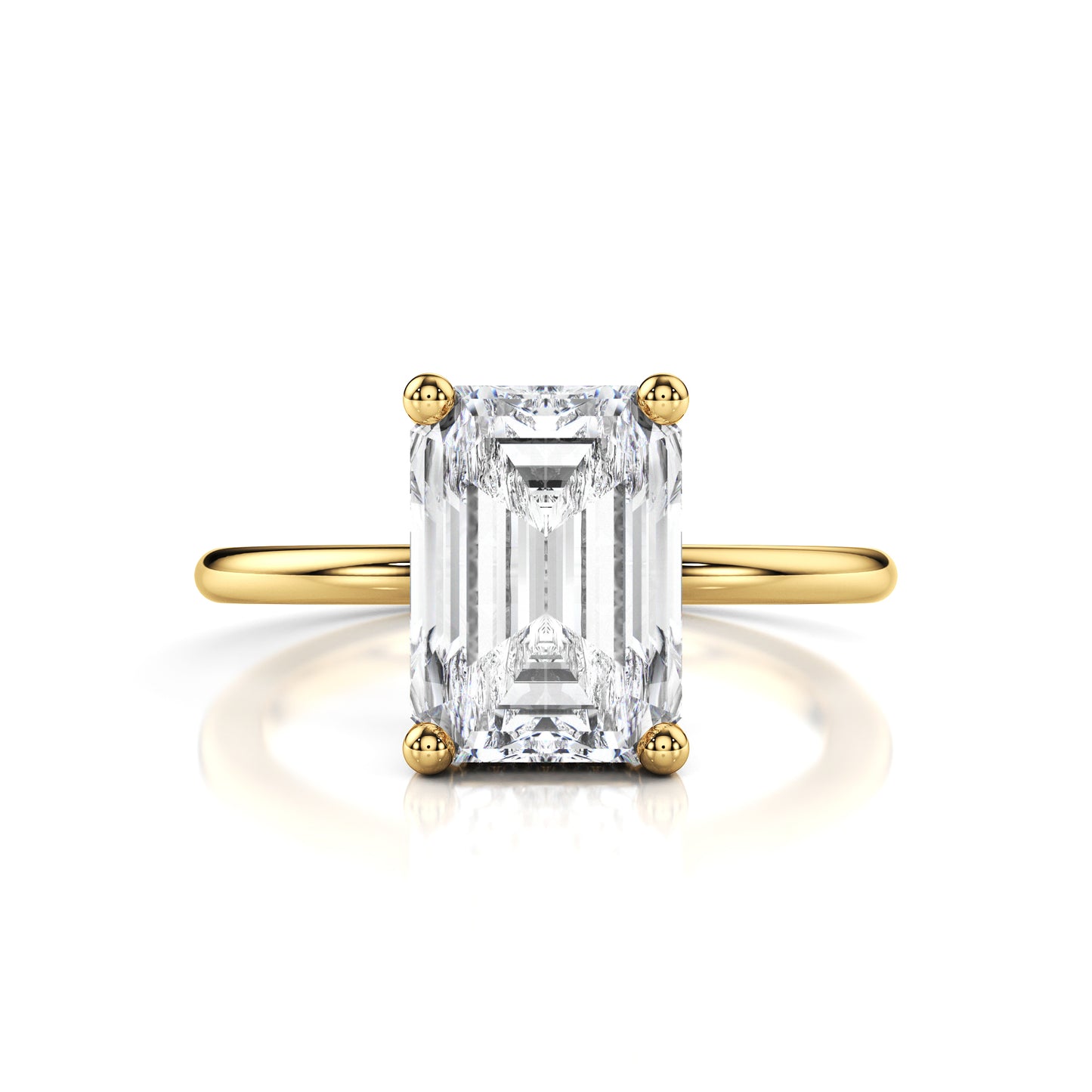 Emerald Cut Engagement Ring