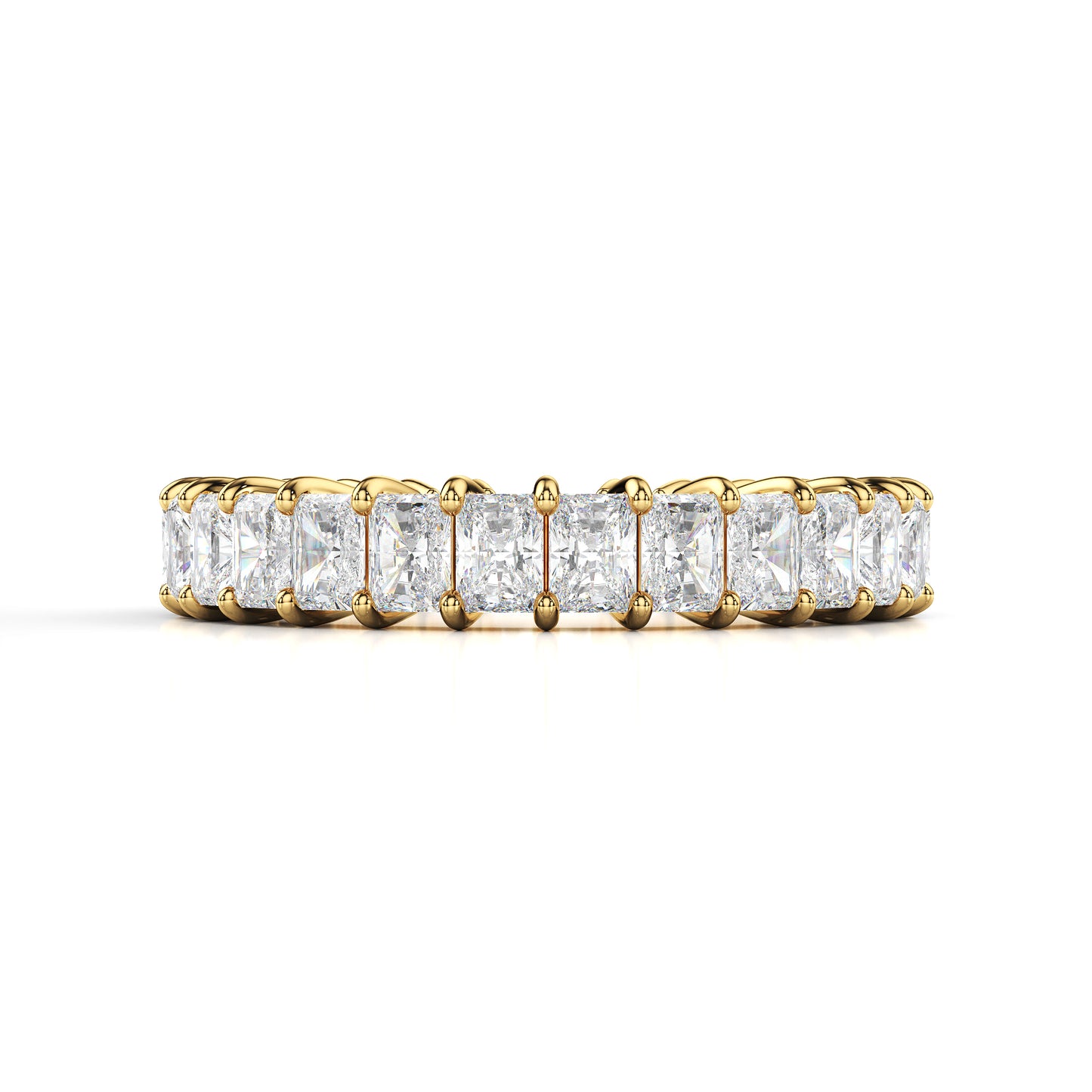 Emerald Diamond Eternity Band