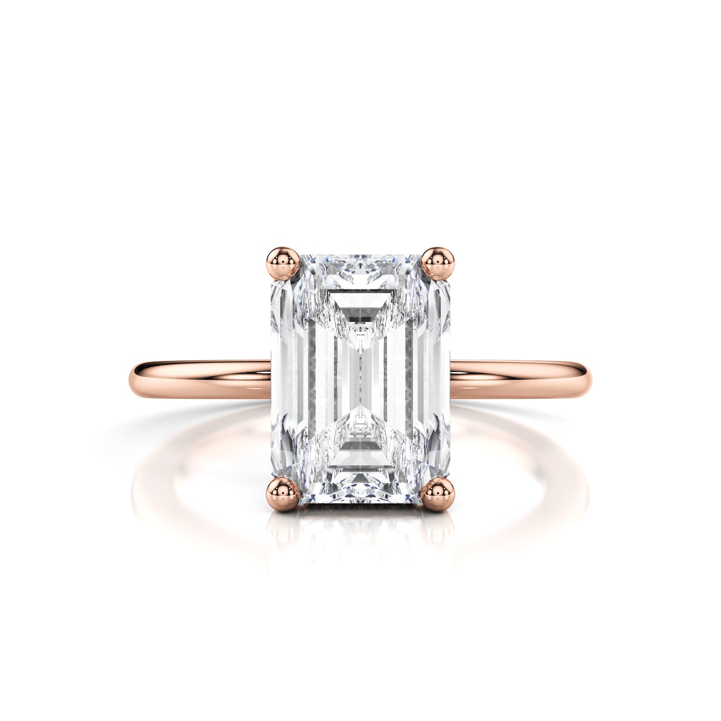 Emerald Cut Engagement Ring