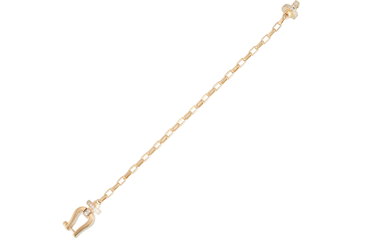 Diamond Anchor Bracelet
