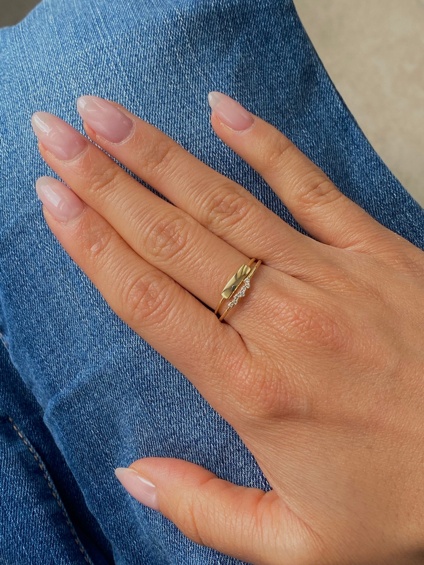 Fancy Diamond Cluster Ring