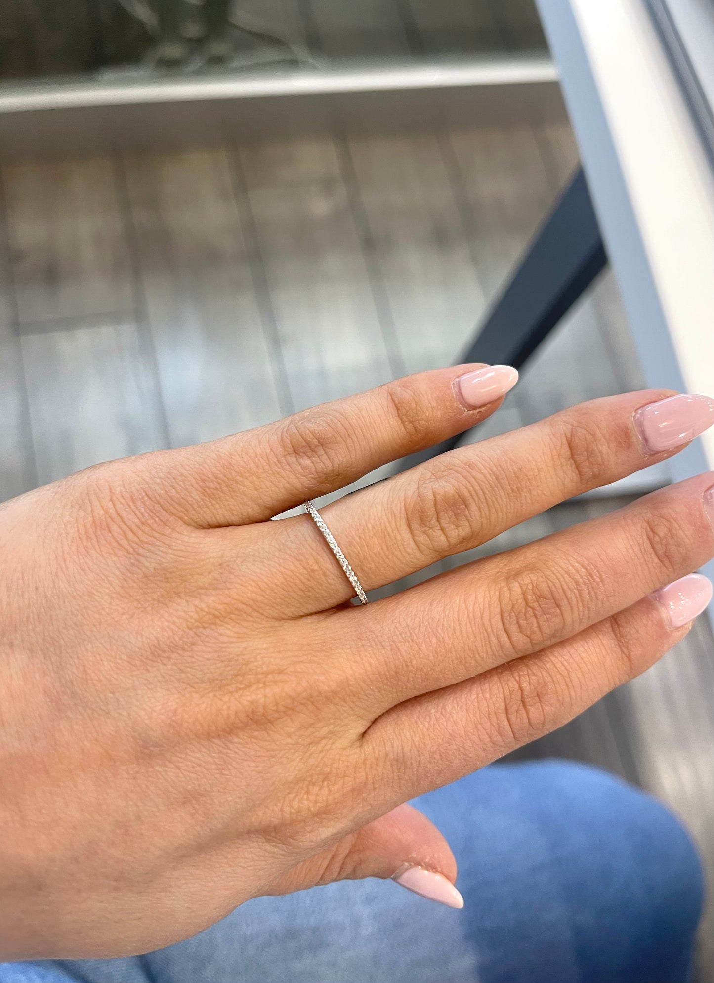 Diamond Micro Eternity Band
