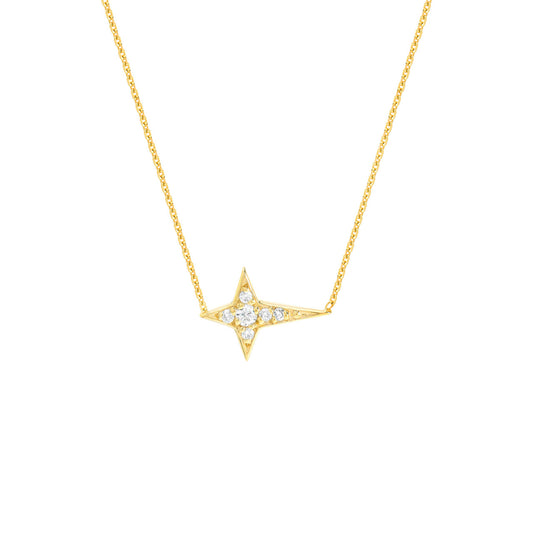 Tapered Cross Necklace