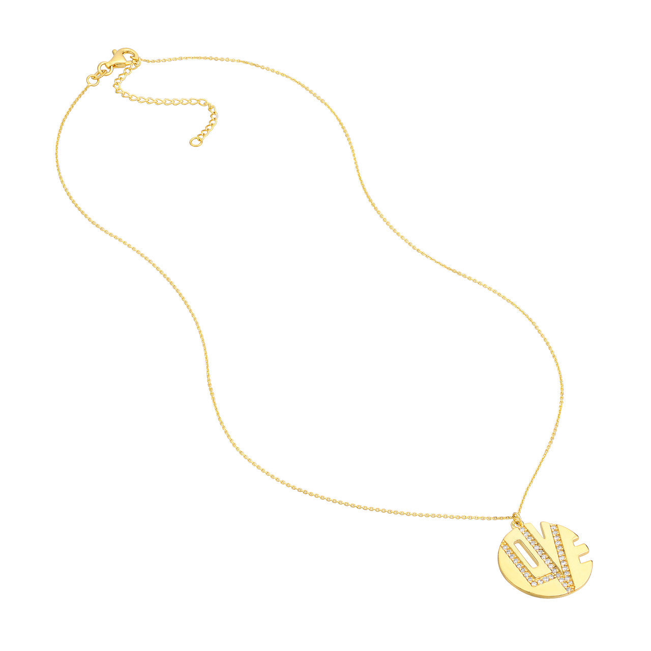 Love Medallion Necklace