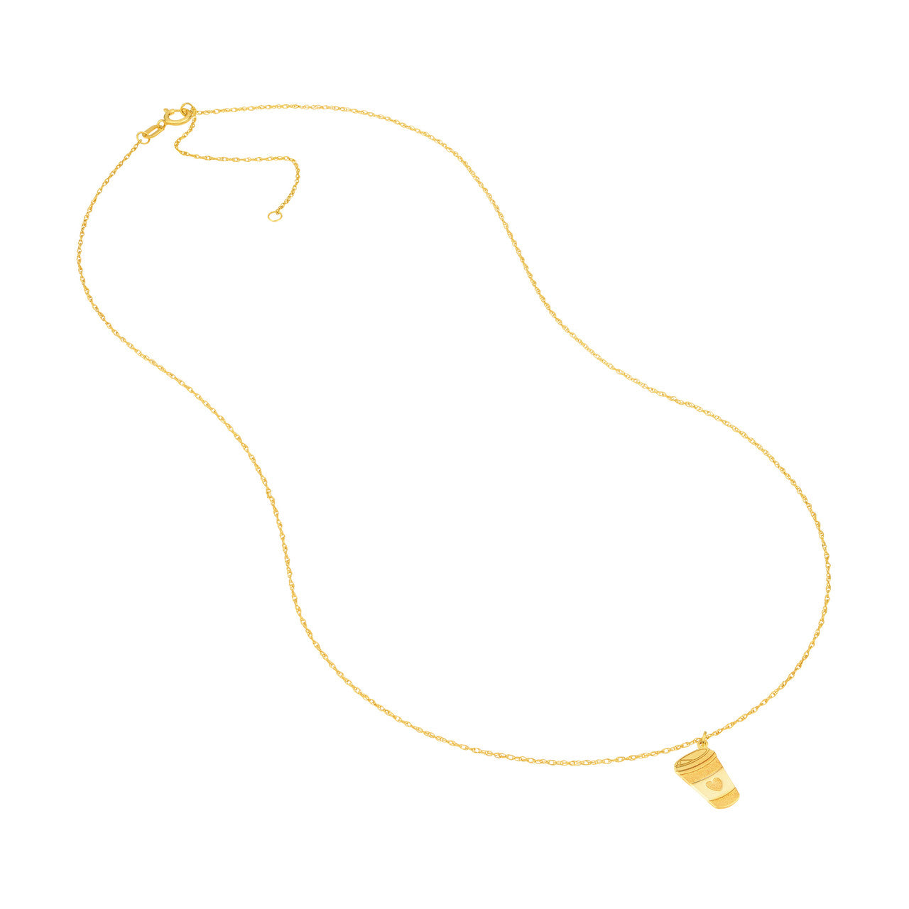 Coffee Cup Necklace