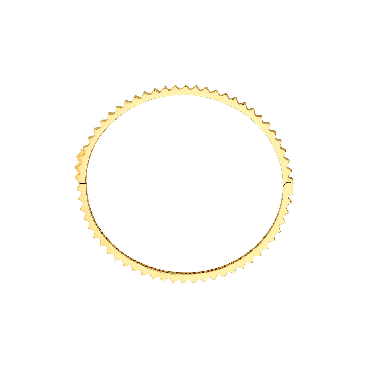 Fluted Hinge Bangle