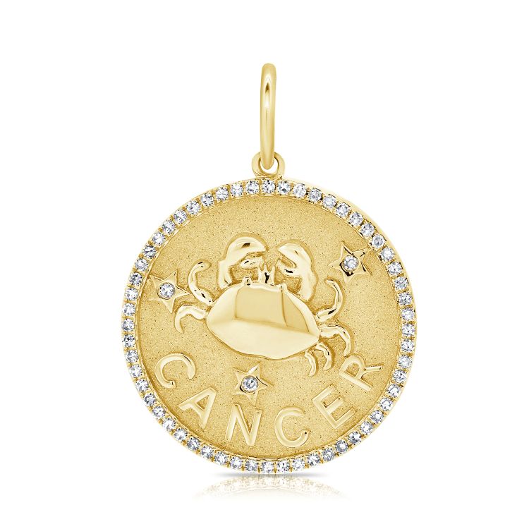 Collier Zodiaque Pavé de Diamants