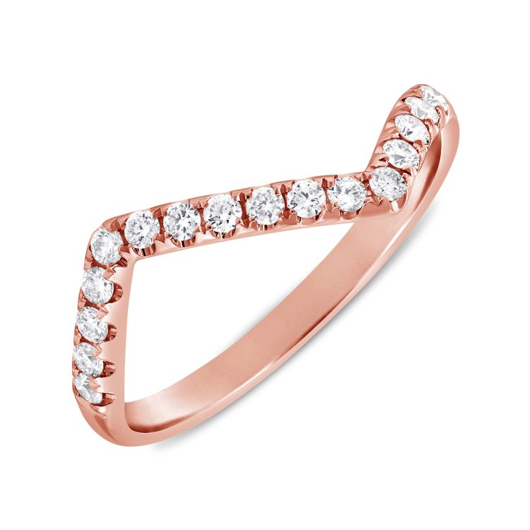 Chevron Diamond Band