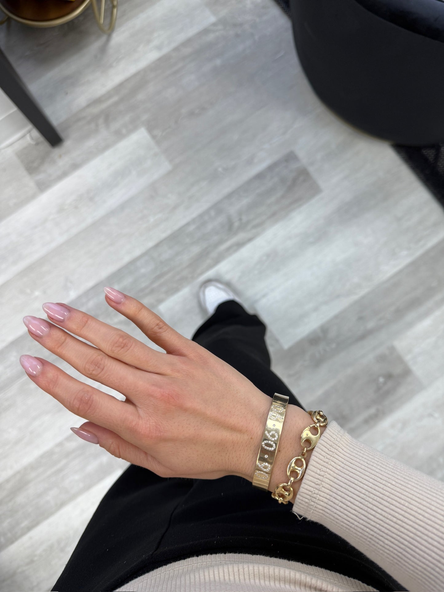 Personalized Diamond Cuff