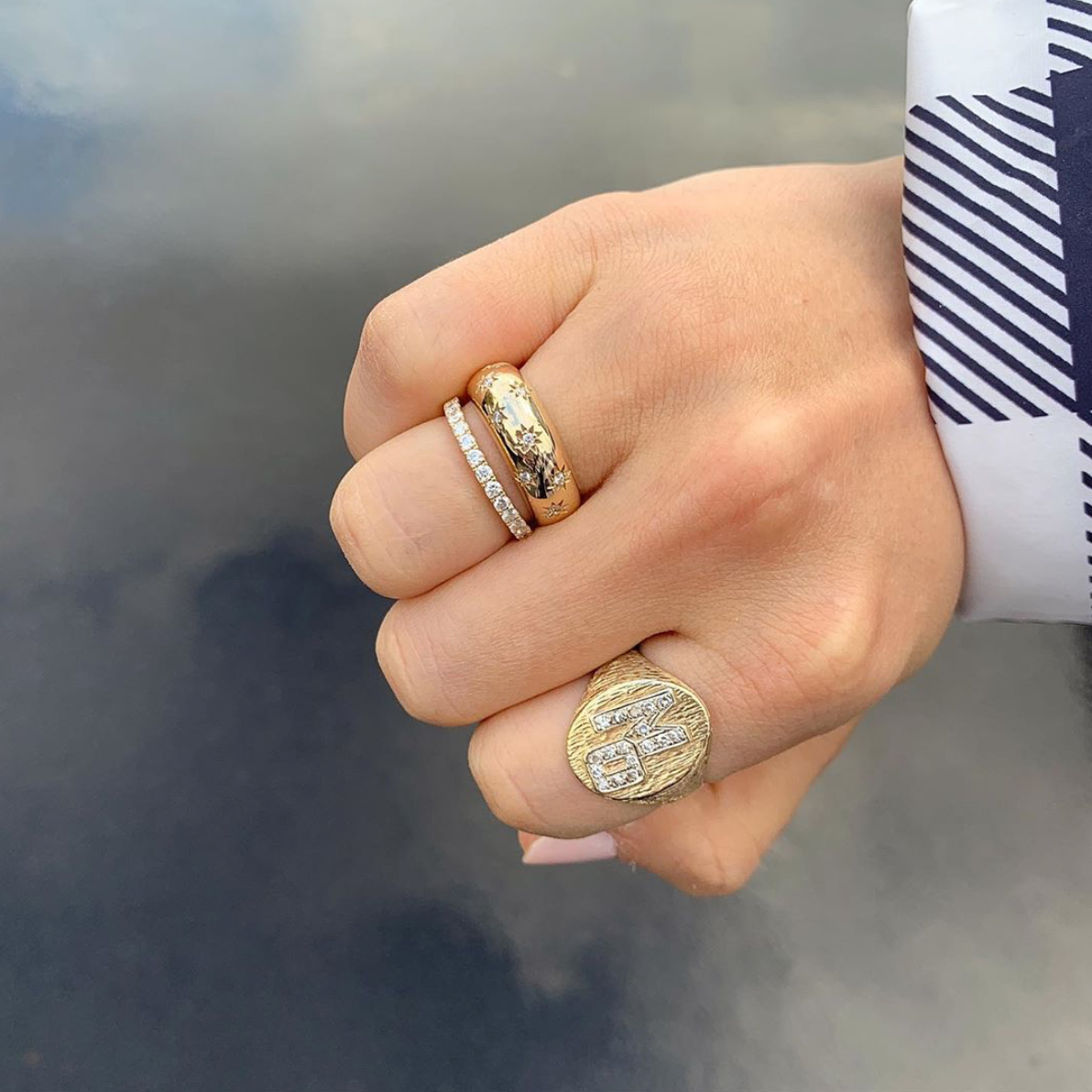 Diamond Donut Ring