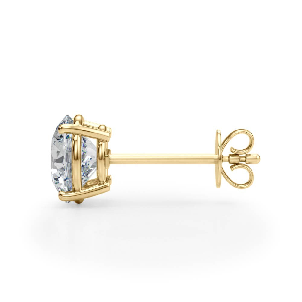 Lab Diamond Stud Earrings