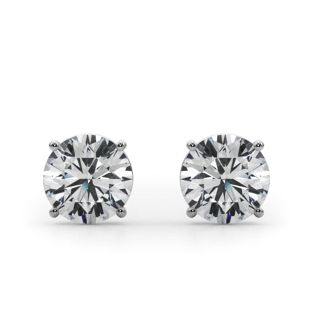 Lab Diamond Stud Earrings
