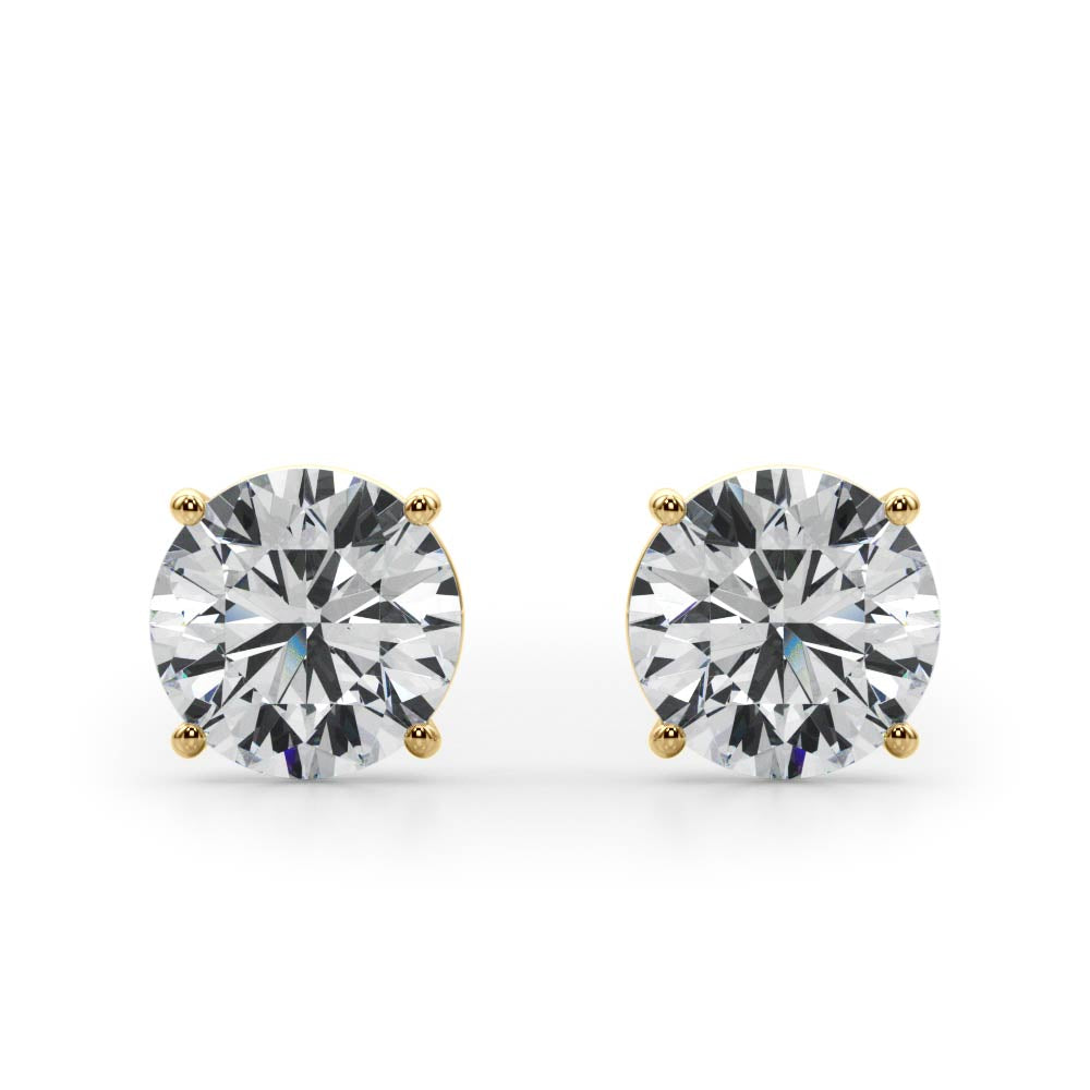 Lab Diamond Stud Earrings