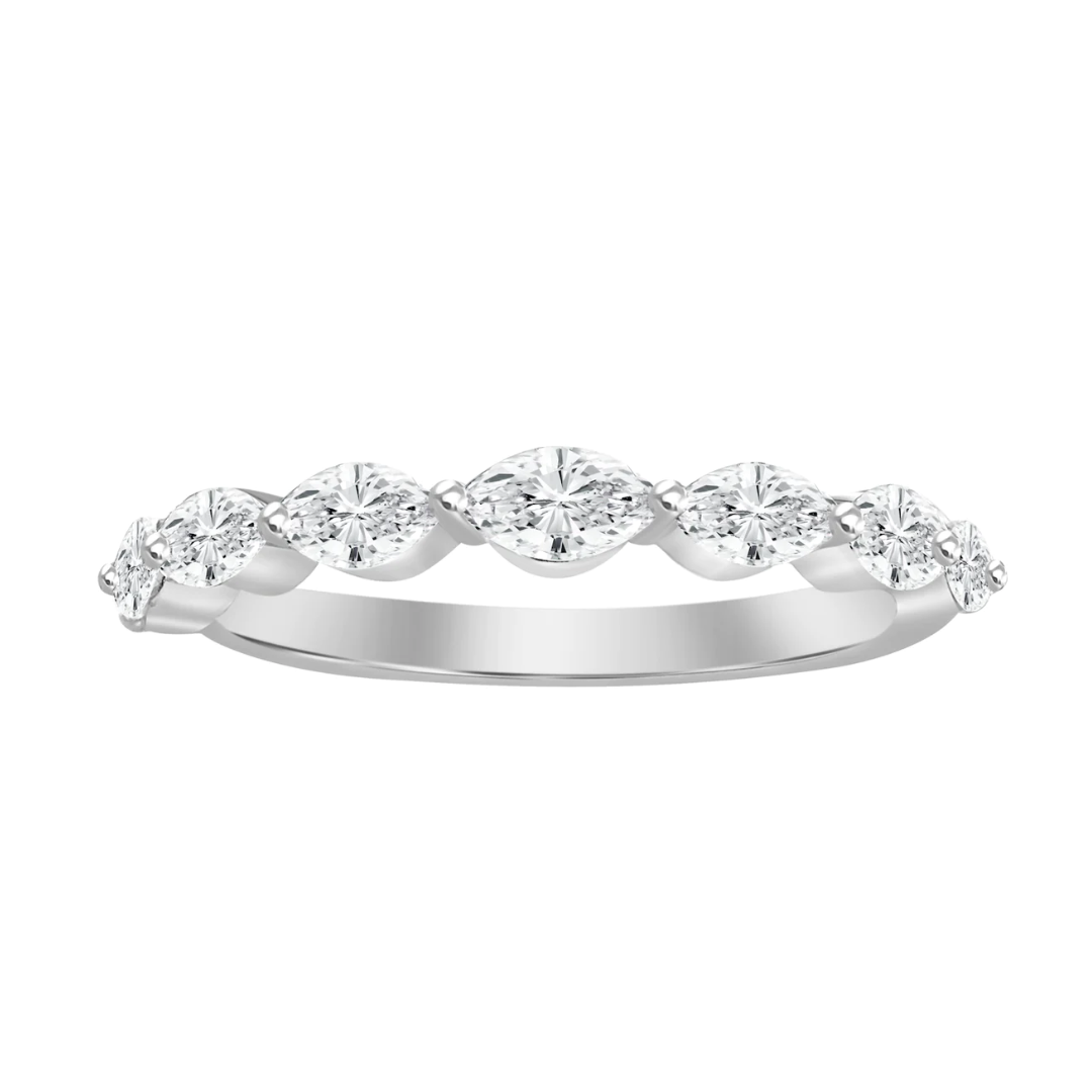 Marquise Diamond Eternity Band