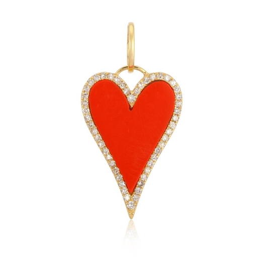 coral-diamond-heart-charm-14k