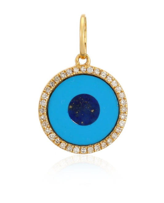 lapis-turquoise-diamond-evil-eye-charm-14k