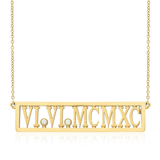 roman-numeral-necklace-14k