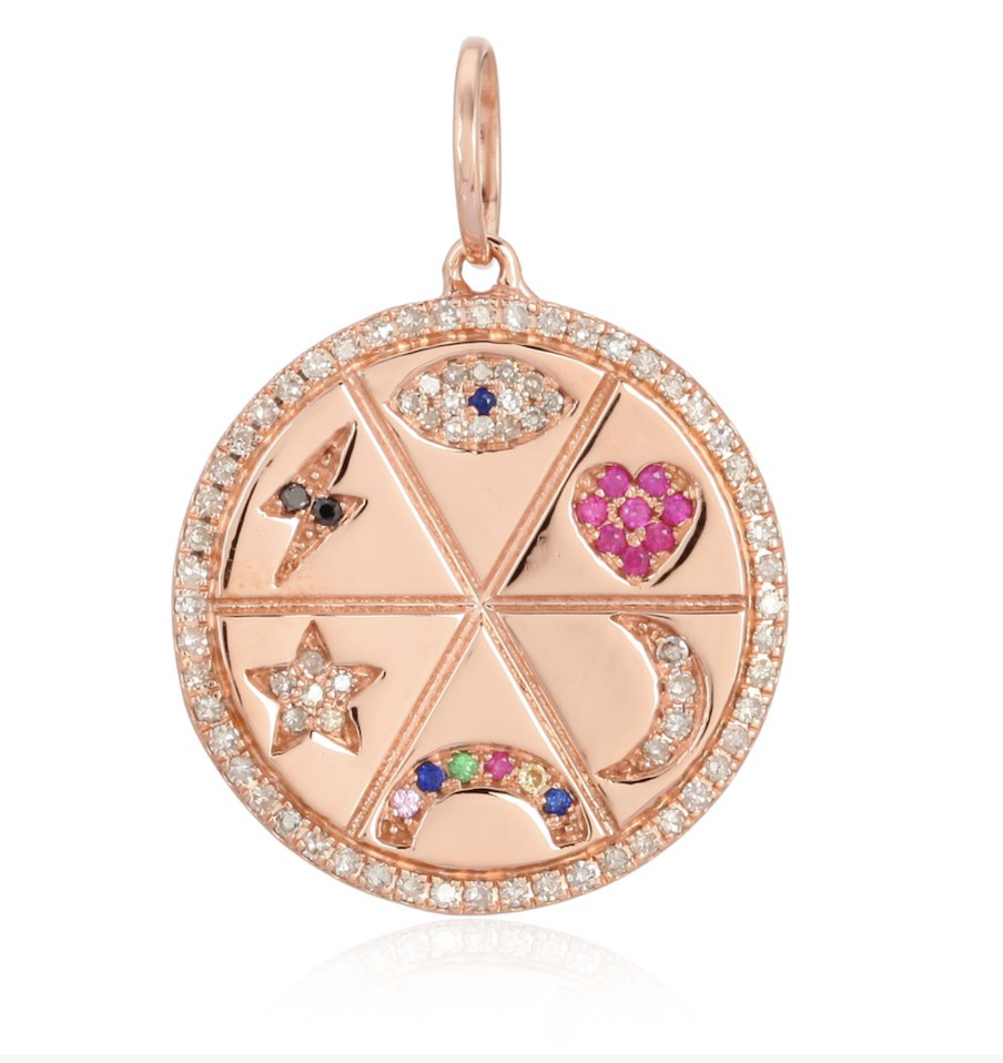 lucky-rainbow-medallion-charm-14k