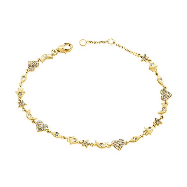 Good Luck Diamond Bracelet