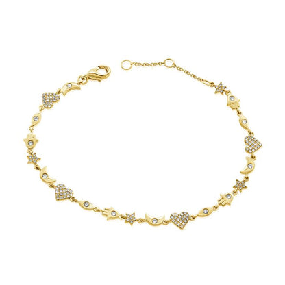 Good Luck Diamond Bracelet