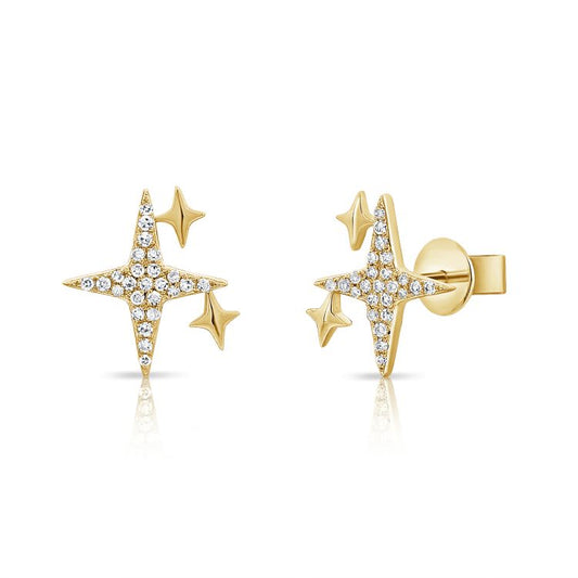 Twinkling Star Studs