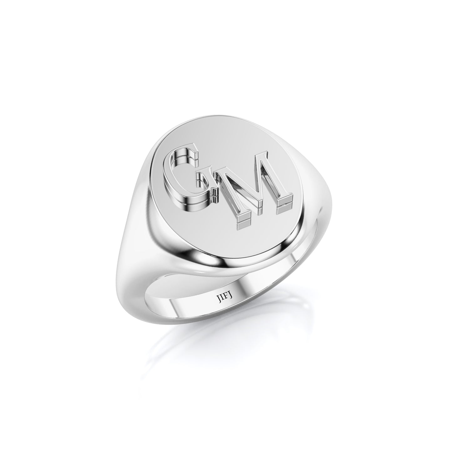 Initials Signet Ring