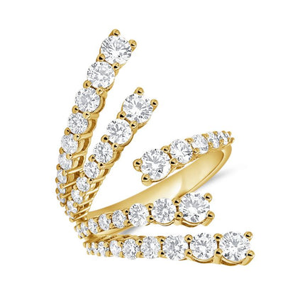Bague Glamour Ouverte Diamant
