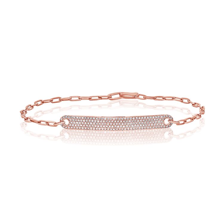 Bracelet d'identification en diamant