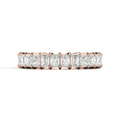 Emerald Diamond Eternity Band