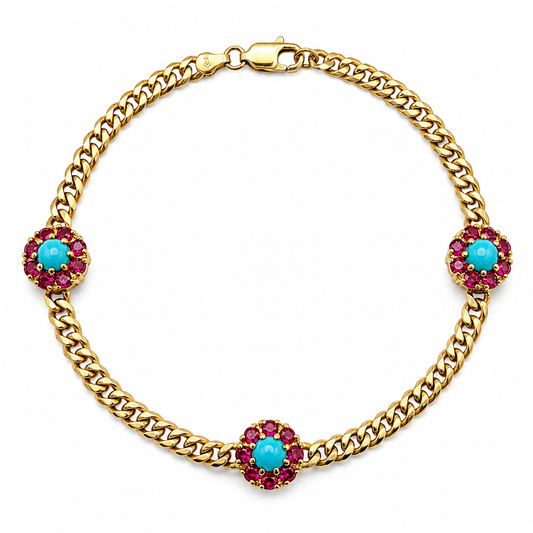 Bracelet tennis délicat en diamant