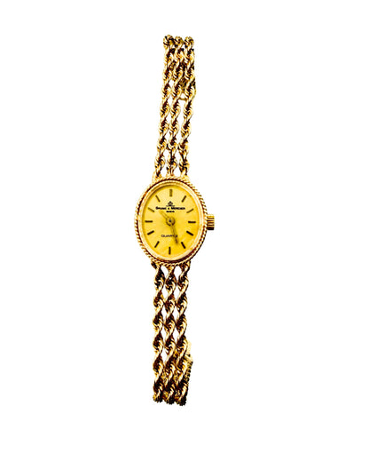 Baume & Mercier: Triple Strand Vintage Watch