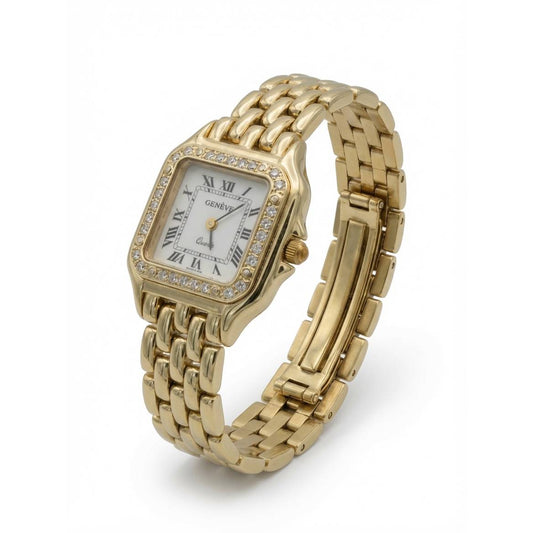 Genève Gold Ladies Watch