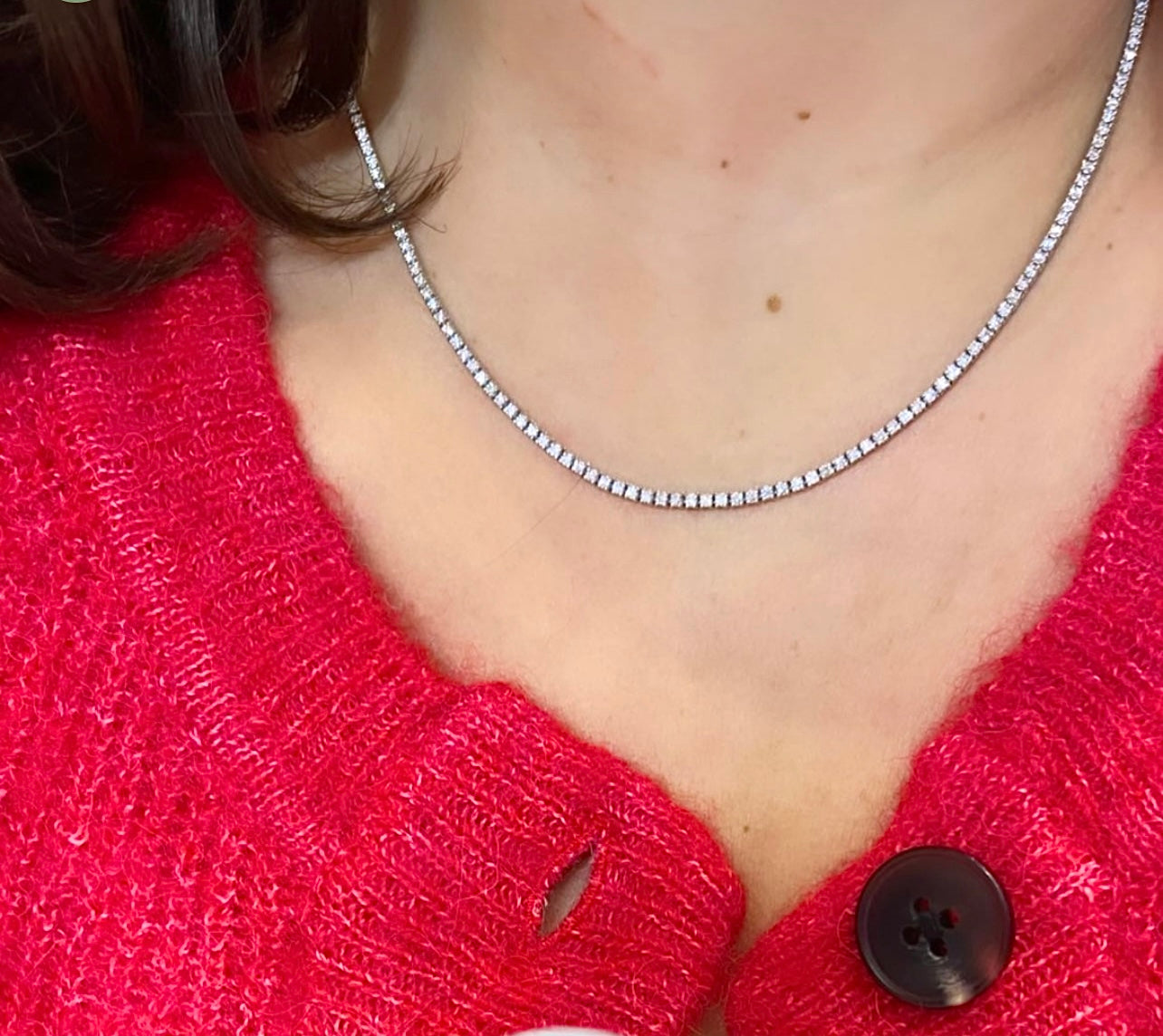Collier Tennis Diamant