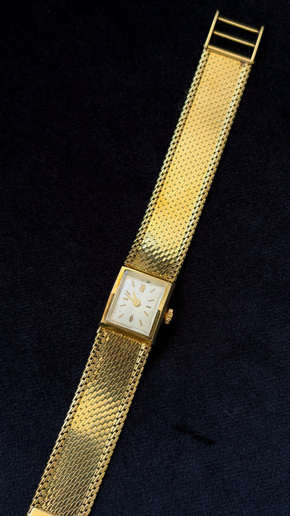 Antique Woven Gold Cocktail Watch