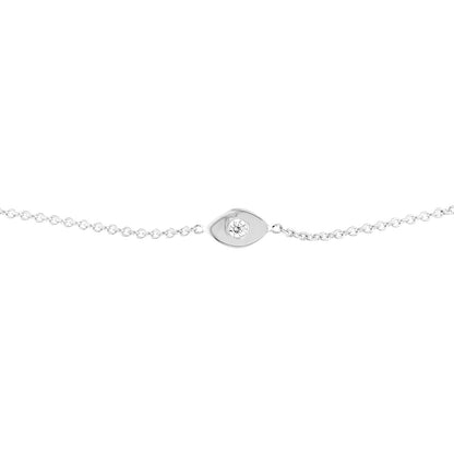 Bracelet Bolo Diamant Mauvais Oeil