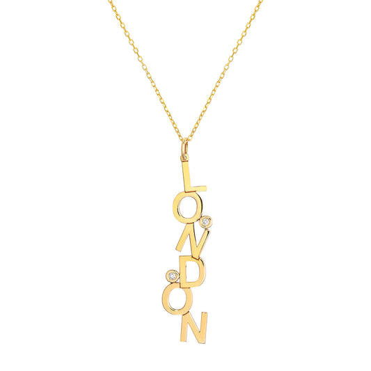 Dancing Name Necklace