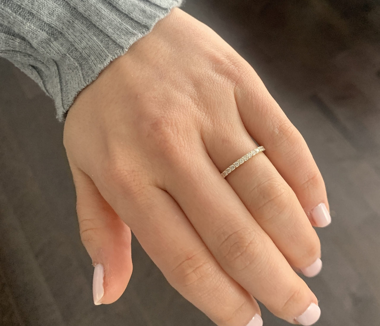 Pavé Diamond Eternity Ring