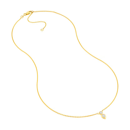 Pendentif Amour Diamant