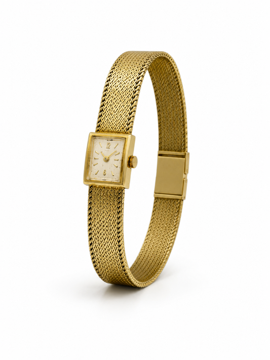 Antique Woven Gold Cocktail Watch