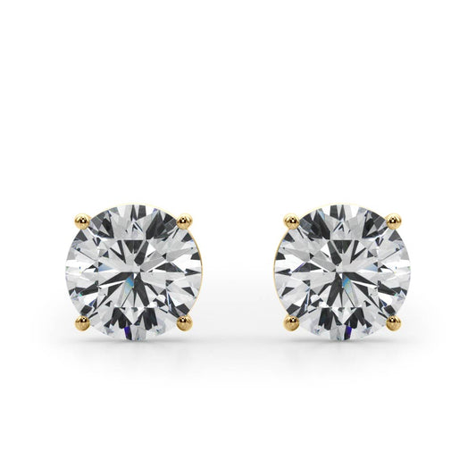 Lab Diamond Stud Earrings