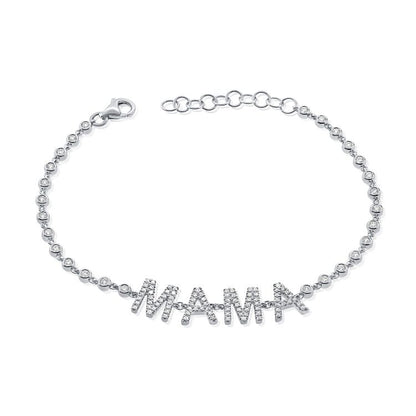 MAMA Diamond Bracelet