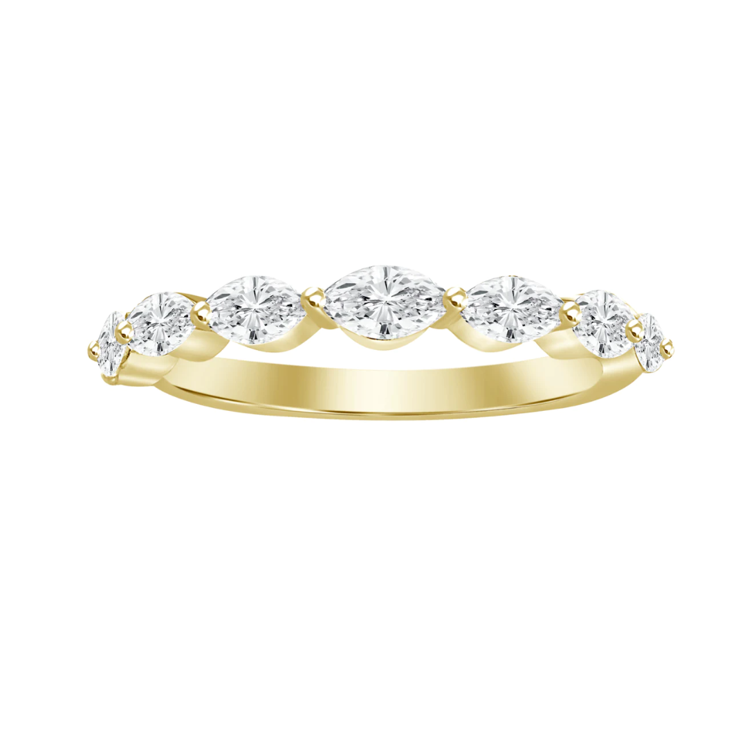 Marquise Diamond Eternity Band