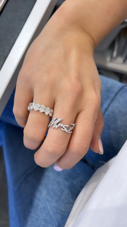 Diamond "Mrs" Ring