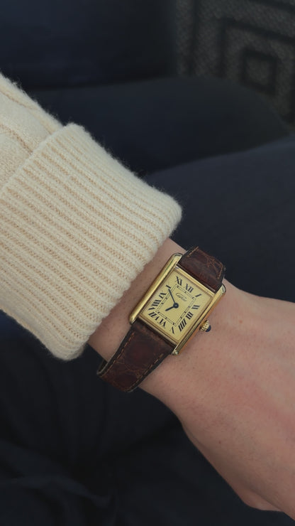 Cartier: Tank Must de Cartier Vintage Watch