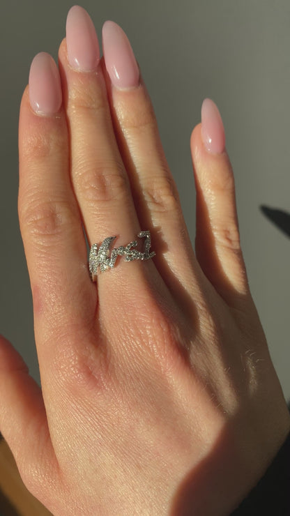 Diamond "Mrs" Ring