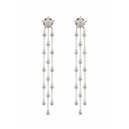 Shooting Star Dangling Earrings
